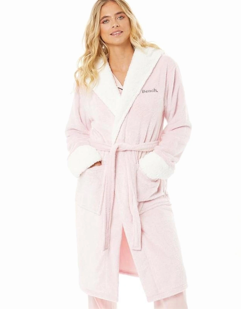 Womens Rhiannon Hooded Dressing Gown