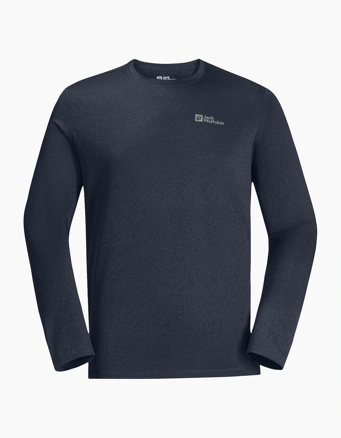 Jack Wolfskin Men's Navy Sky Long Sleeve Thermal Baselayer T-Shirt - Size: 38