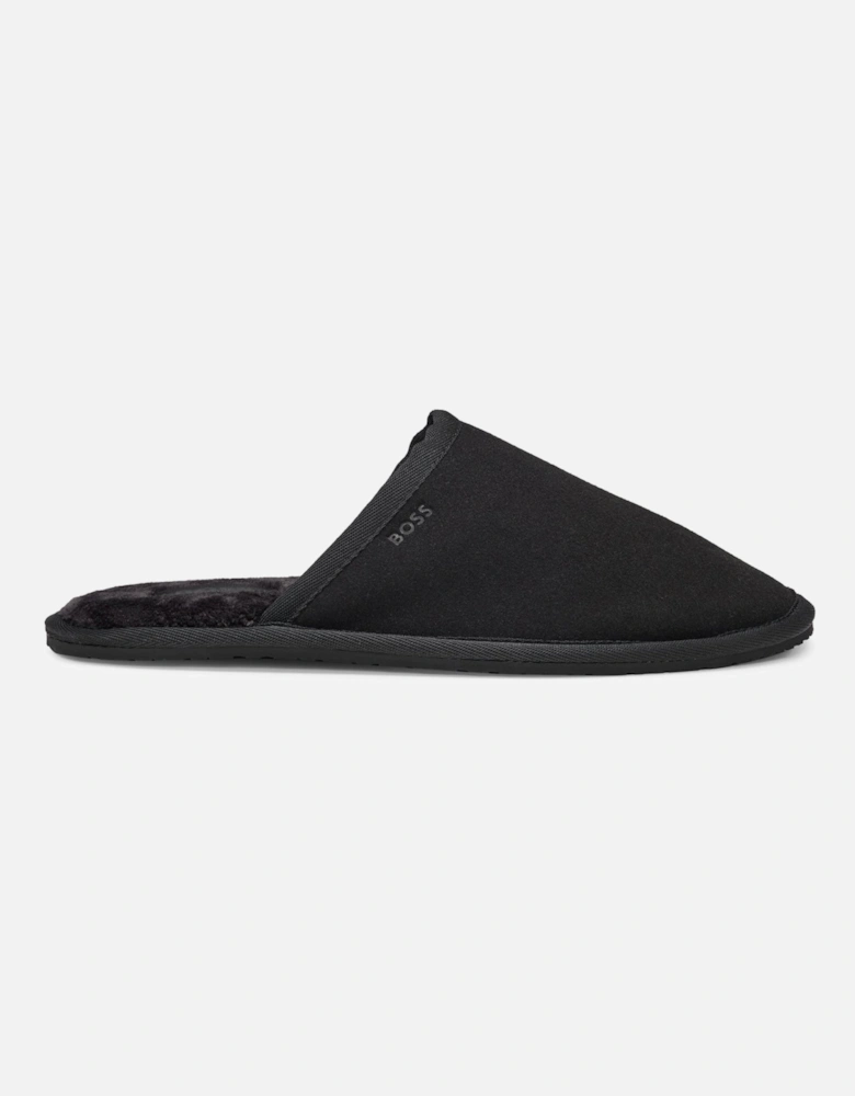 Mule Slippers Black