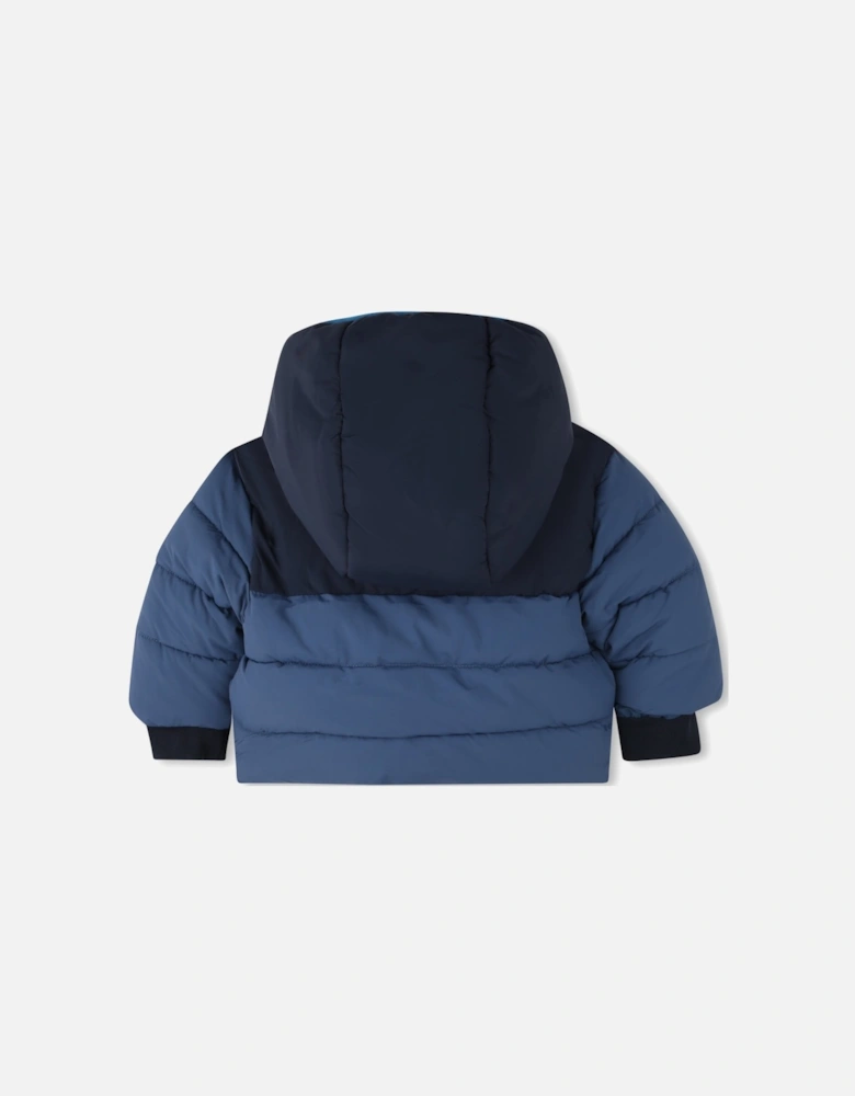 Blue Puffer Coat