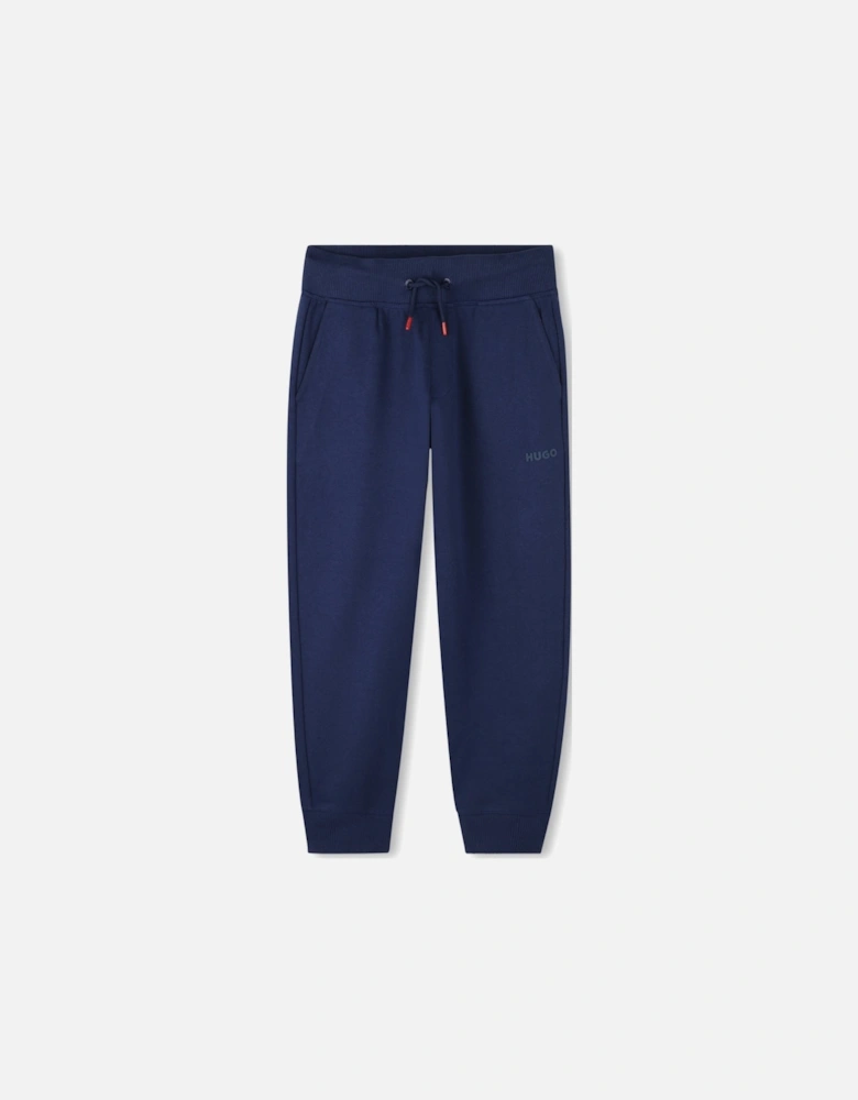 Navy Logo Joggers