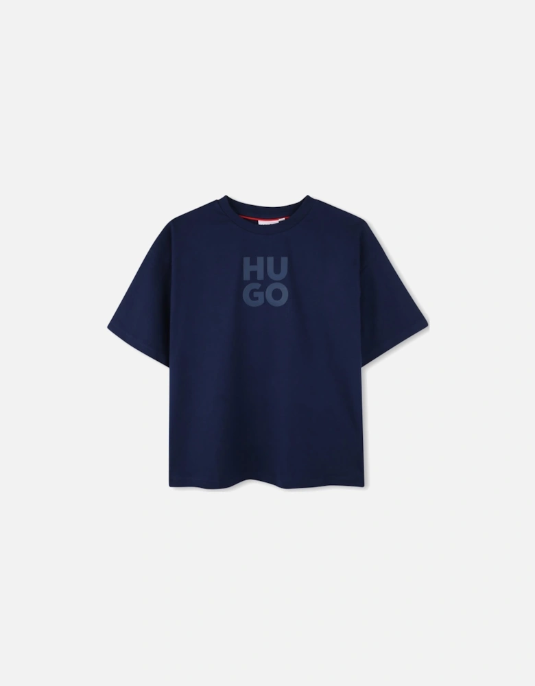 Navy Logo T-Shirt