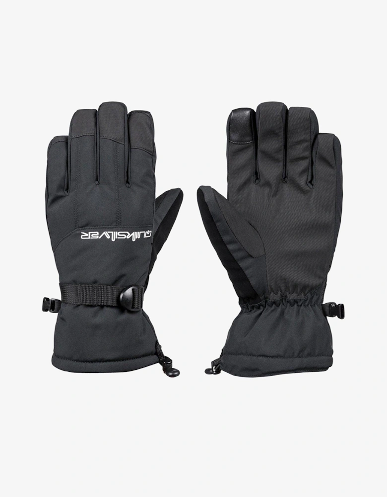 Men's Mission Ski Gloves - Black