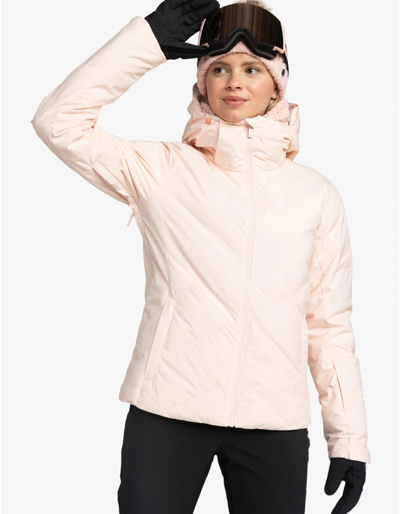 Women's Snow Drift Ski Jacket - Pale Pink