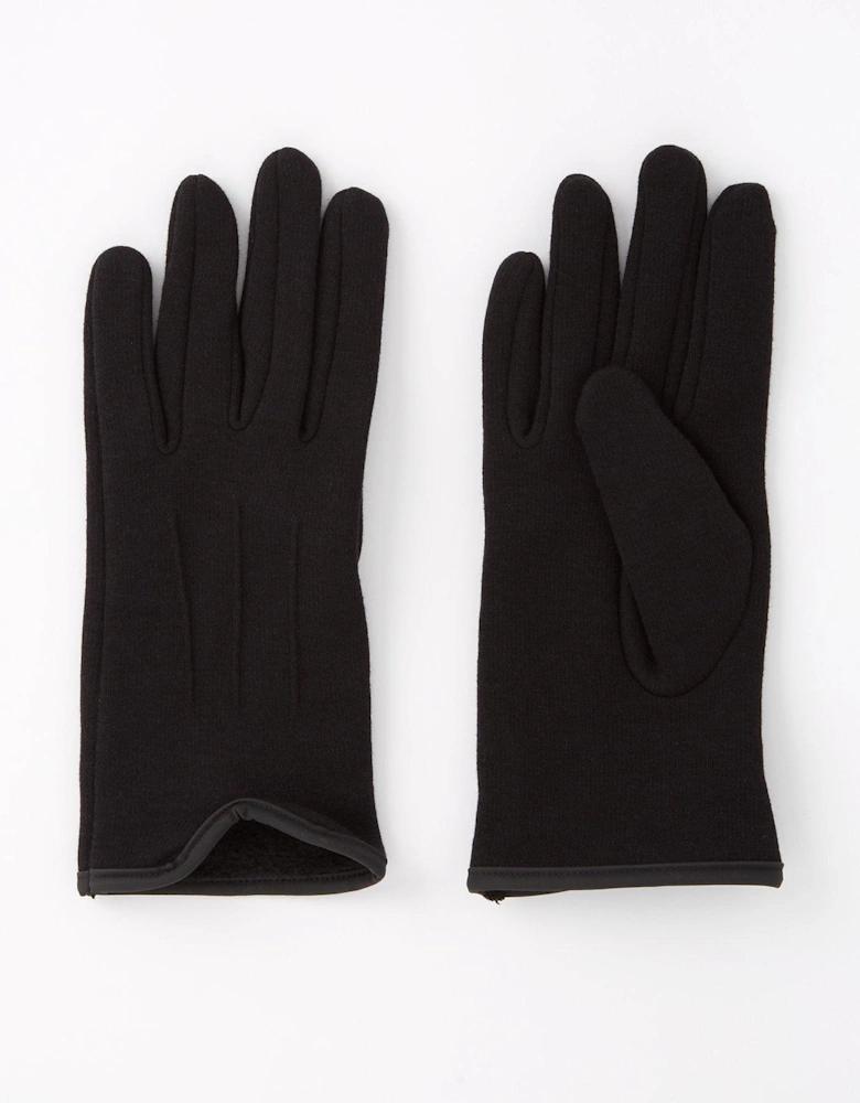 Warm Lining Seam Detail Gloves