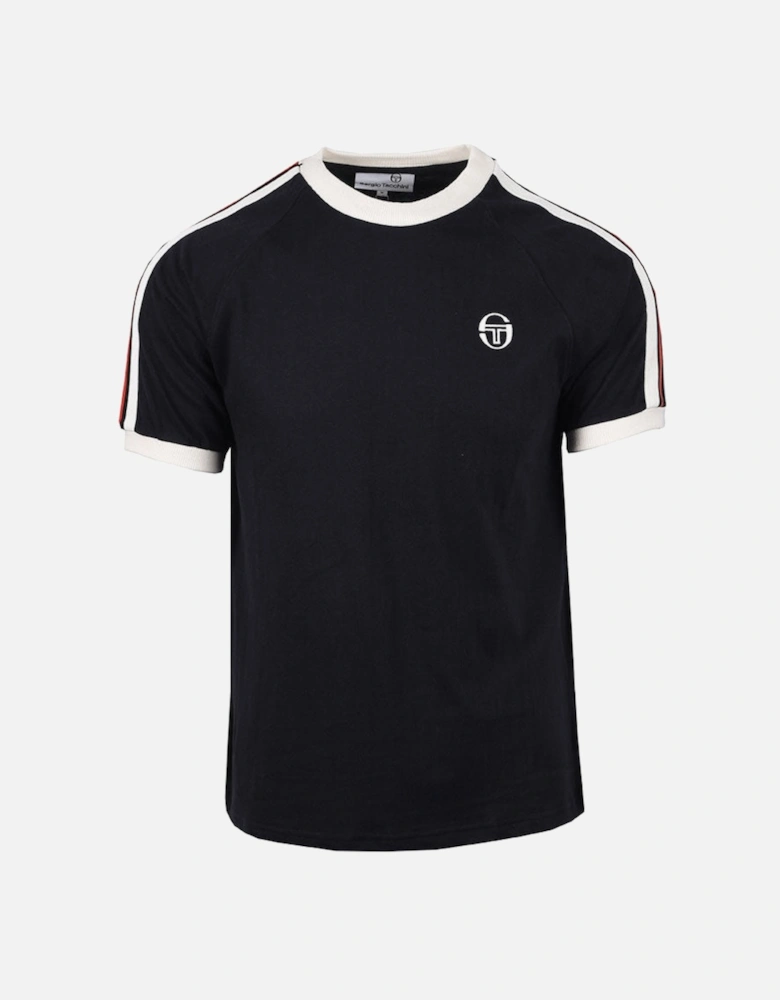 Hadow Ringer T-Shirt - Black