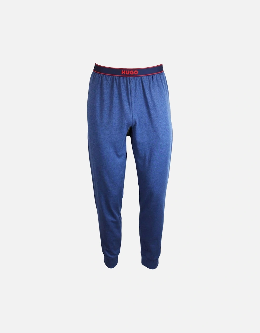 Laze Relaxed-Fit Jersey Loungewear Set, Marl Blue