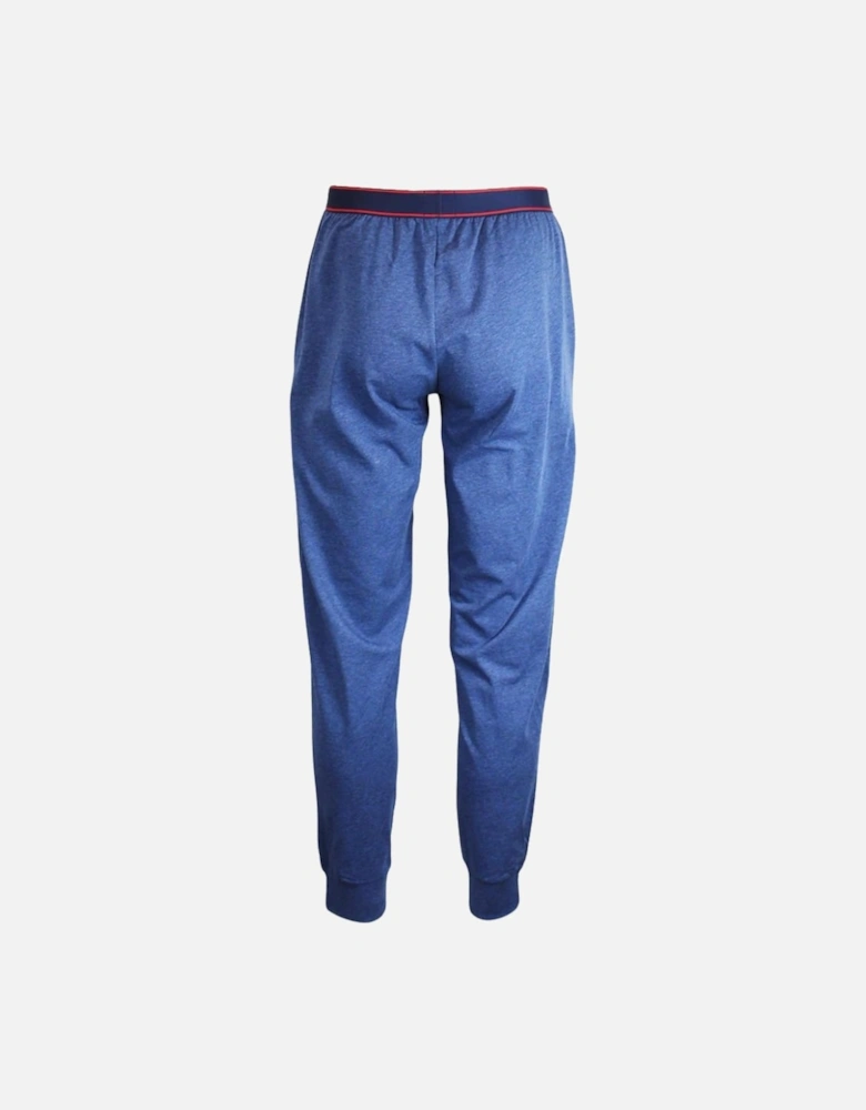 Laze Relaxed-Fit Jersey Loungewear Set, Marl Blue