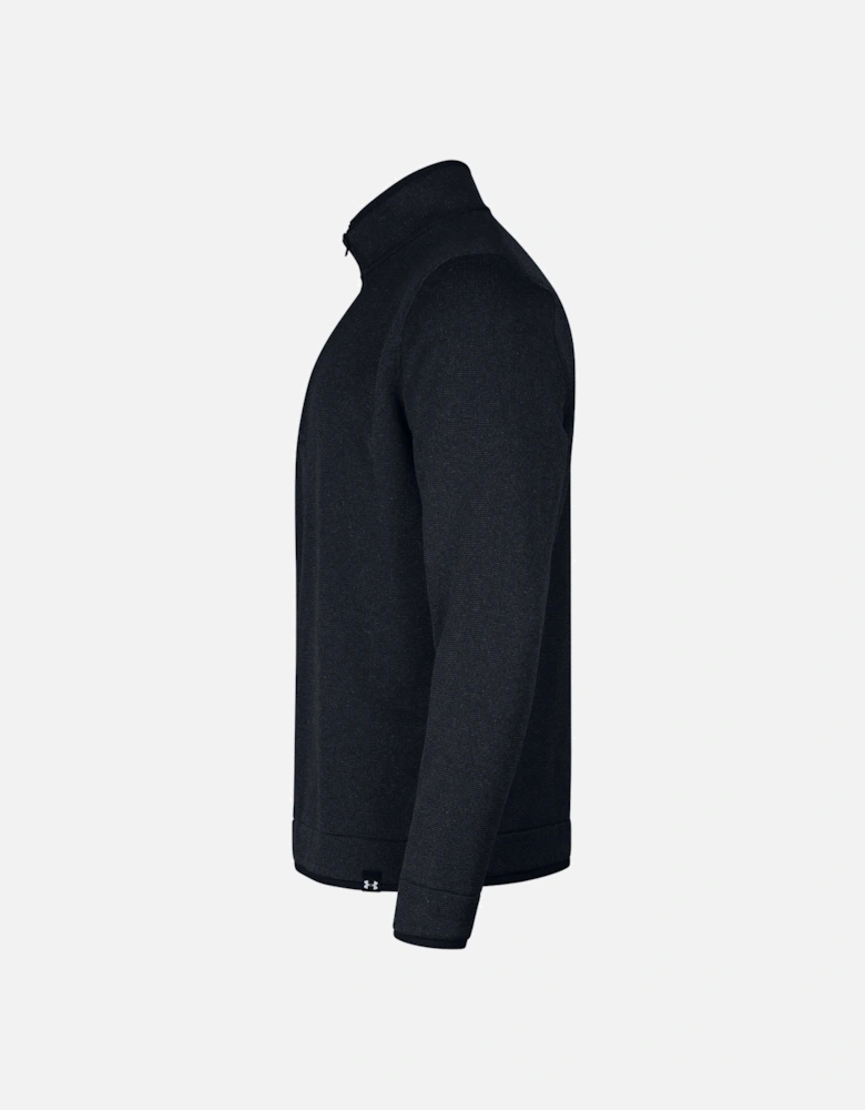 Mens Quarter Zip Fleece Top