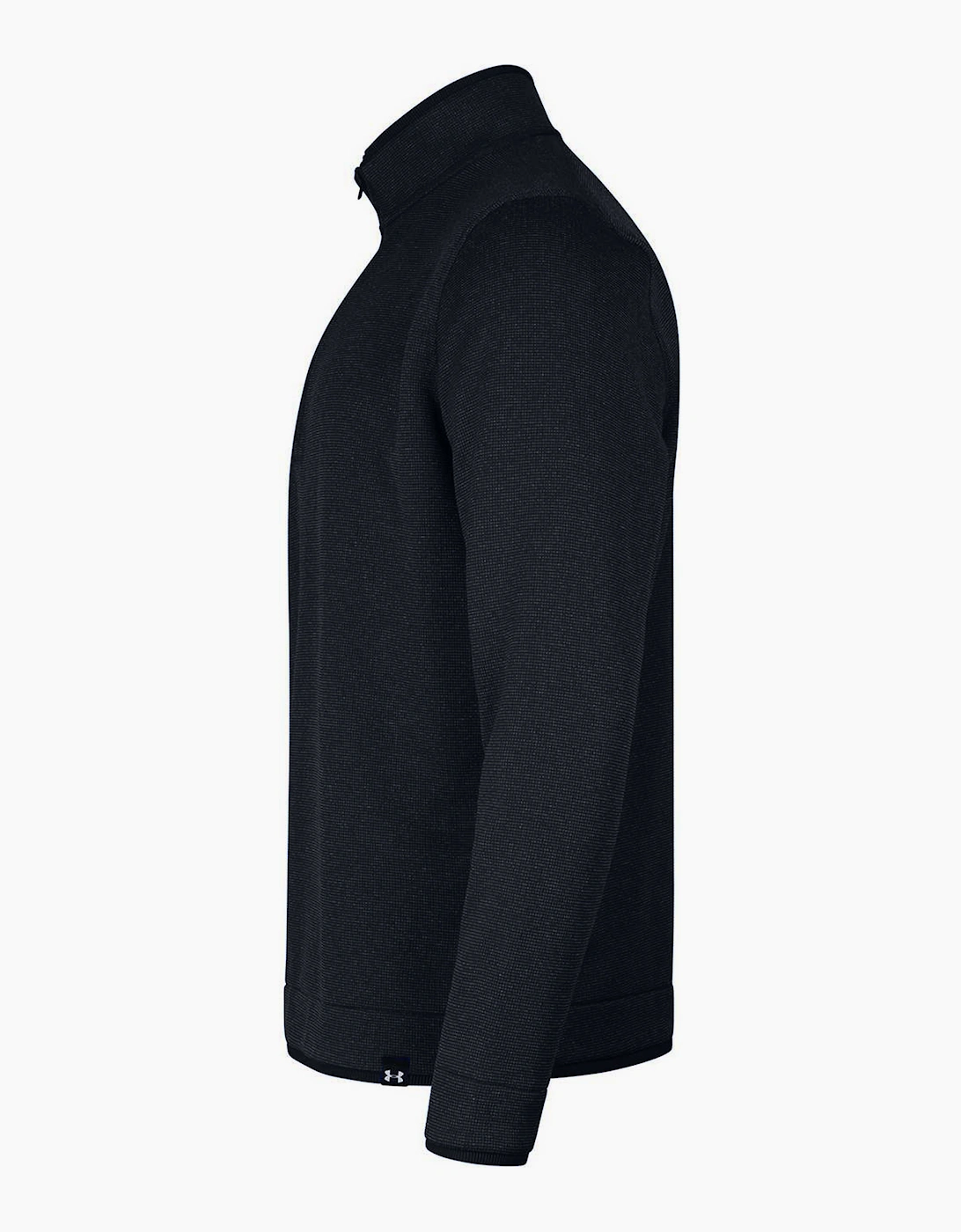Under Armour Men's Black Quarter Zip Fleece Top  S