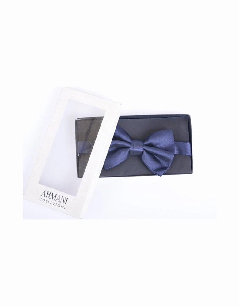 COLLEZIONI Mens Silk Bow Tie Self Tied Plain Formal Wedding Made I Italy