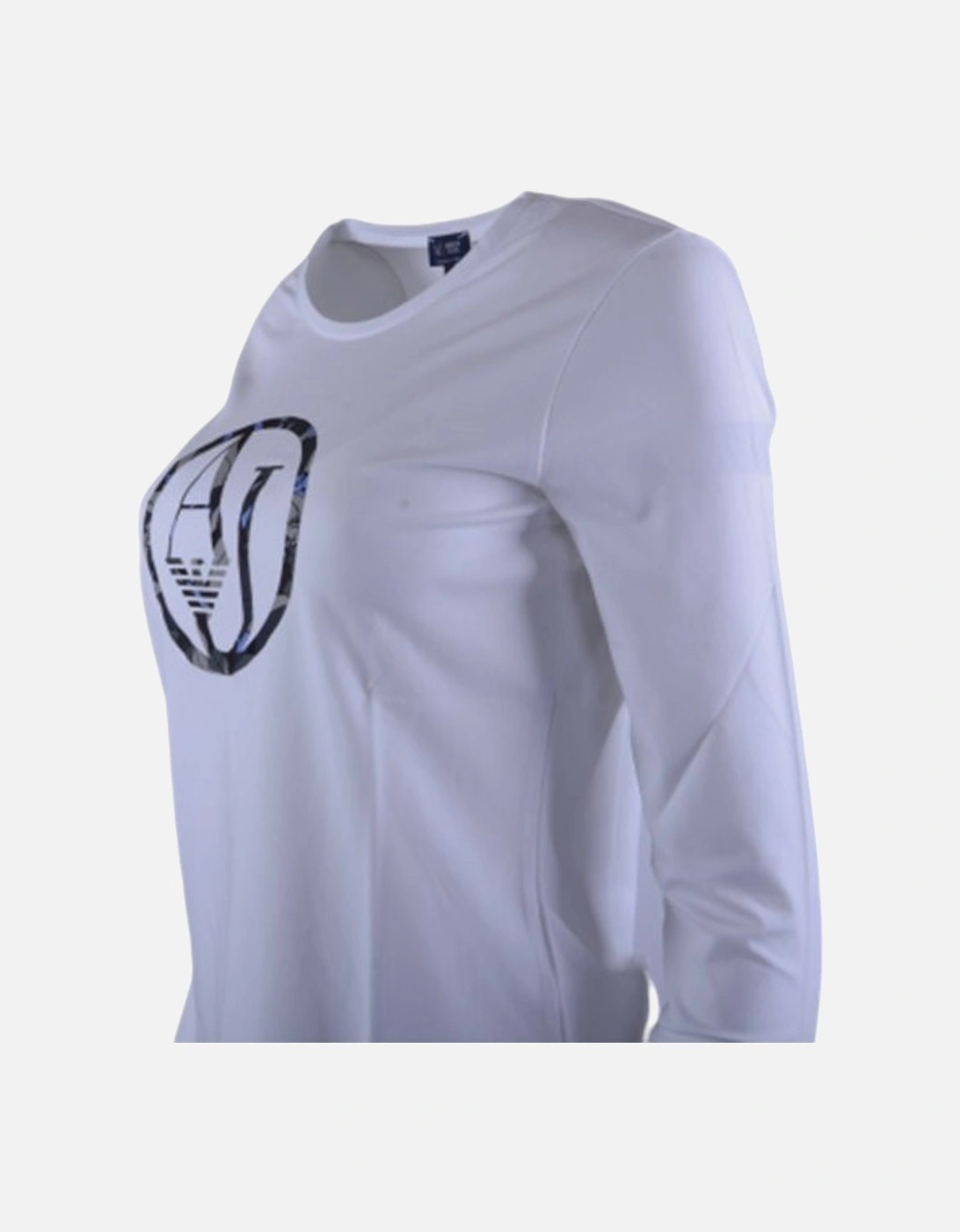 JEANS 7V5T04 5J00Z 0193 Womens T-Shirt Crew Neck Long Sleeve Casual Tee