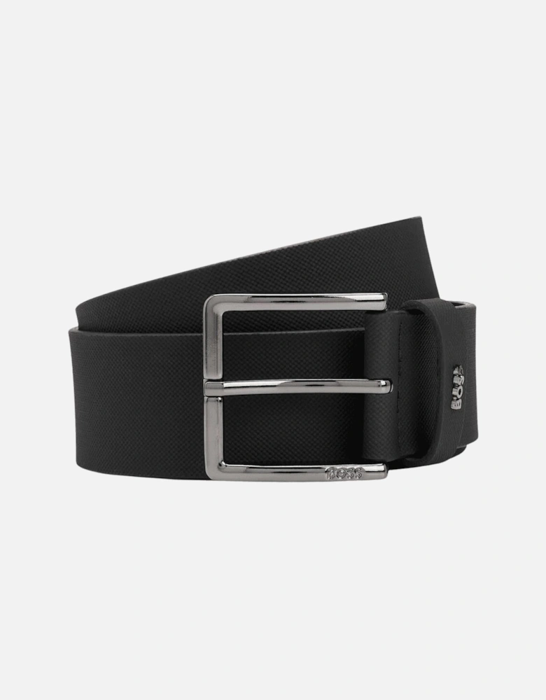 Ther-D-Boss Leather Black Belt