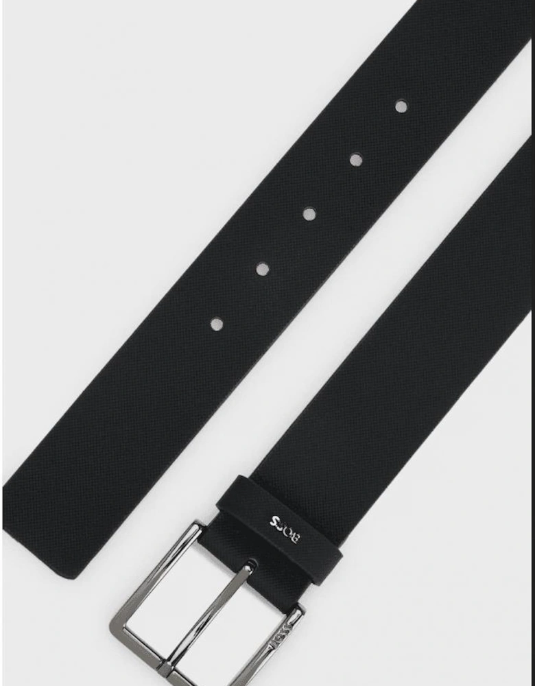 Ther-D-Boss Leather Black Belt