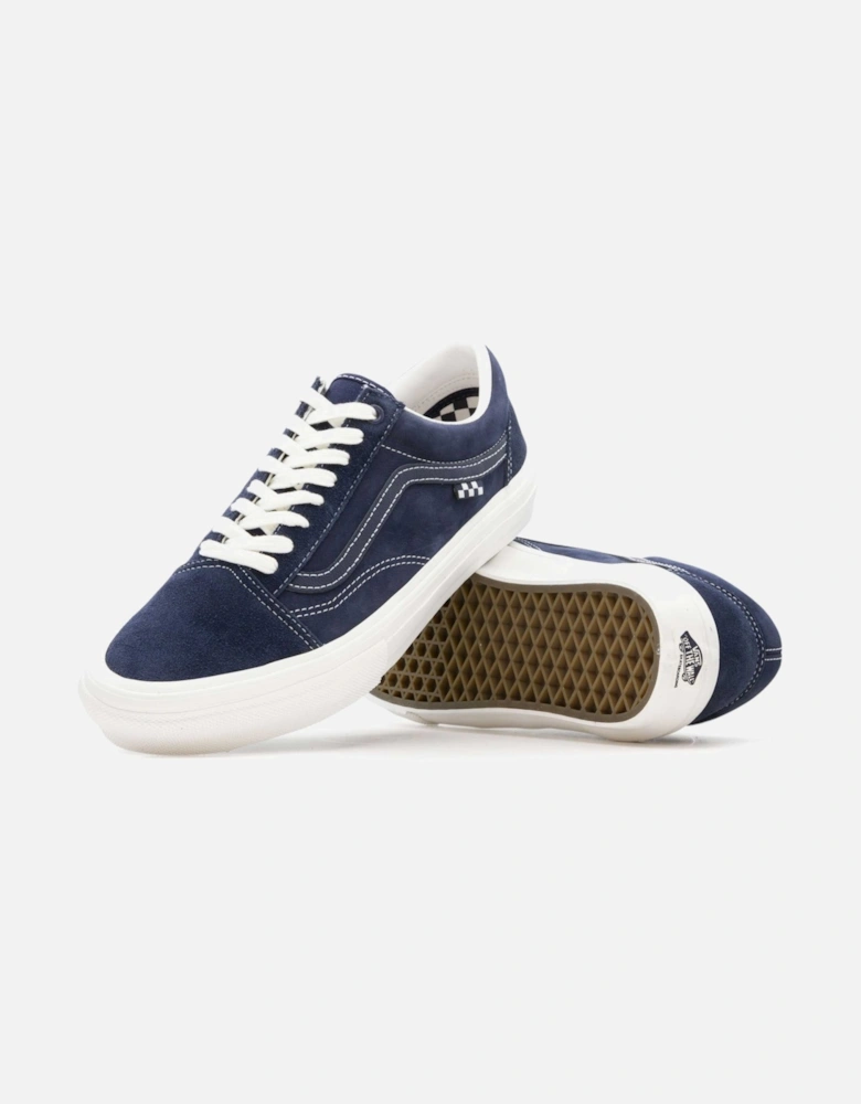 Vans Skate Old Skool Shoes - Wrapped Deep Navy/White