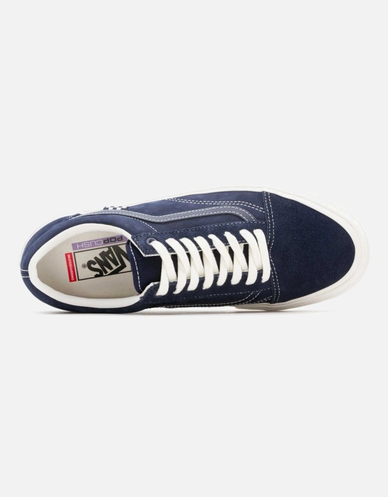 Vans Skate Old Skool Shoes - Wrapped Deep Navy/White