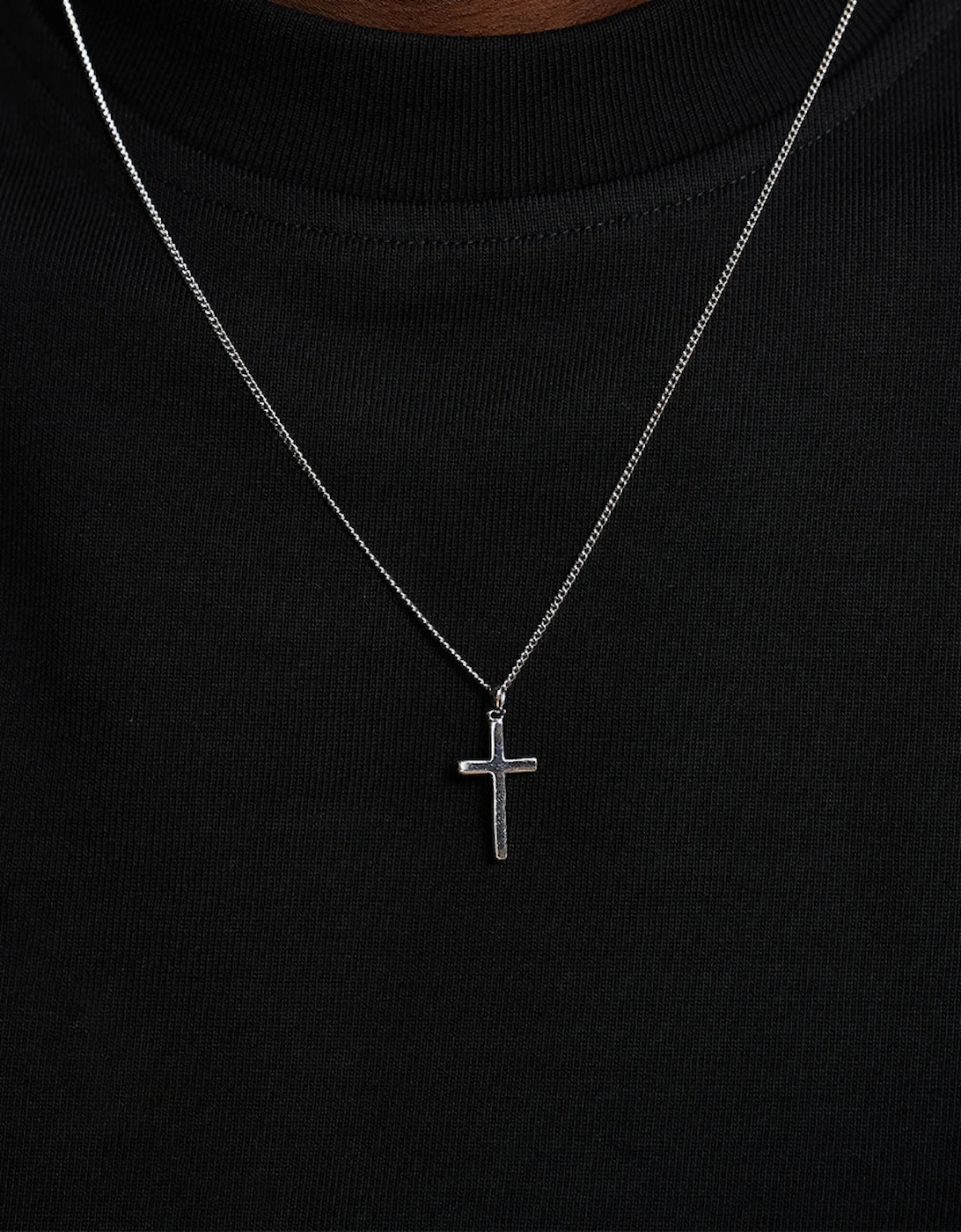 Sterling Silver Cross Necklace