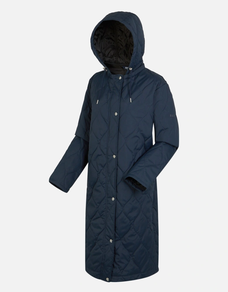 Womens/Ladies Jaycee Quilted Hooded Jacket