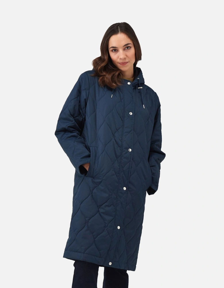Womens/Ladies Jaycee Quilted Hooded Jacket