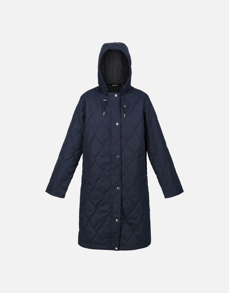 Womens/Ladies Jaycee Quilted Hooded Jacket