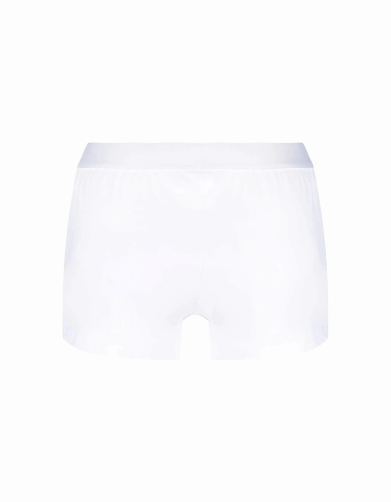 Crest Waistband Boxers White