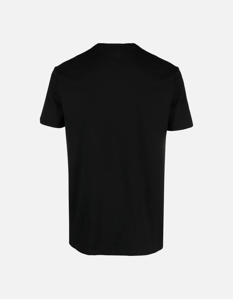 Crest Cotton T-shirt Black