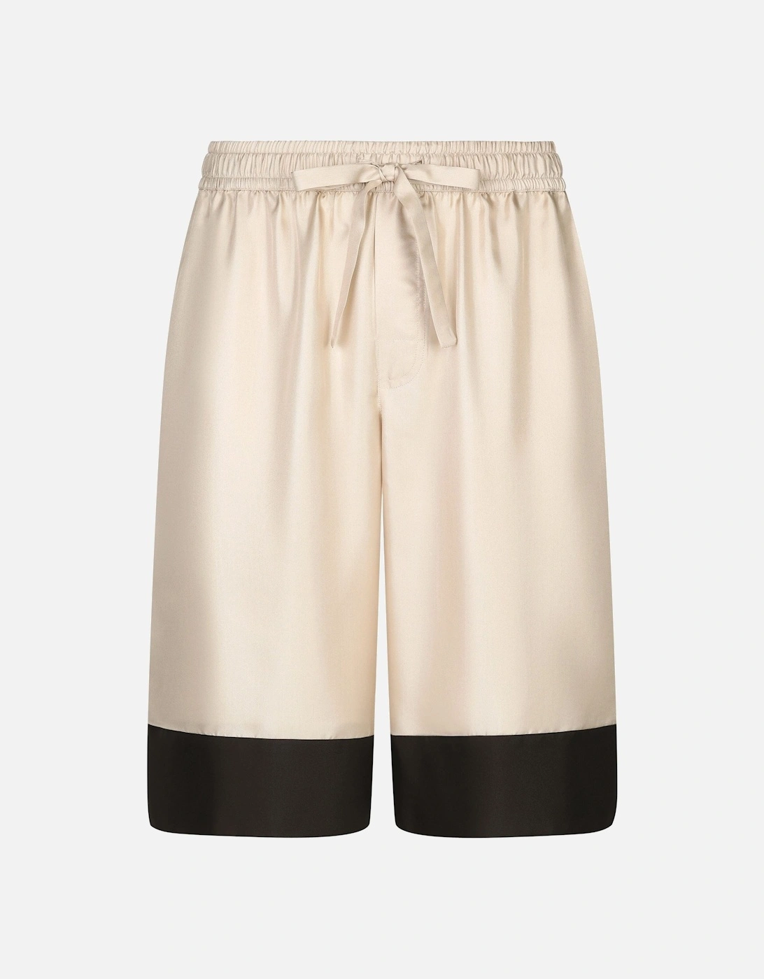 Silk Palermo Shorts Beige, 6 of 5