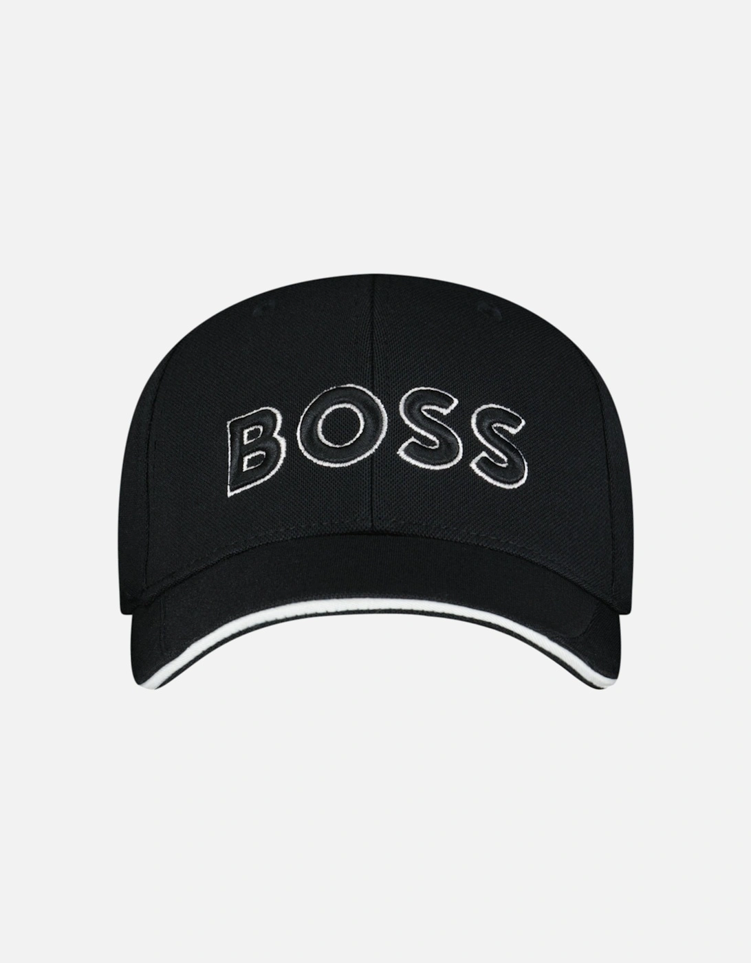 Logo Embroidered Cap Black, 3 of 2