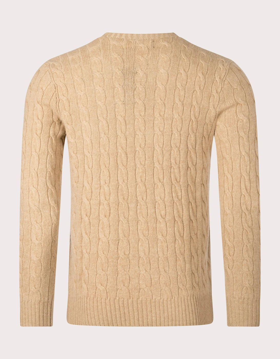 Cashmere Blend Cable Knit Jumper