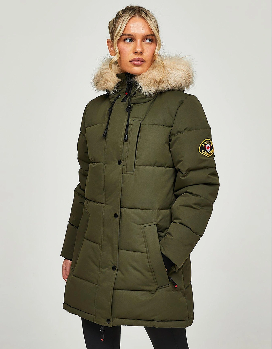 Goshawa Padded Parka - Green, 7 of 6