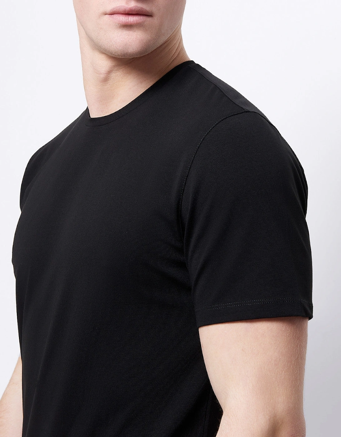 Crew Neck T-Shirt 00 Black