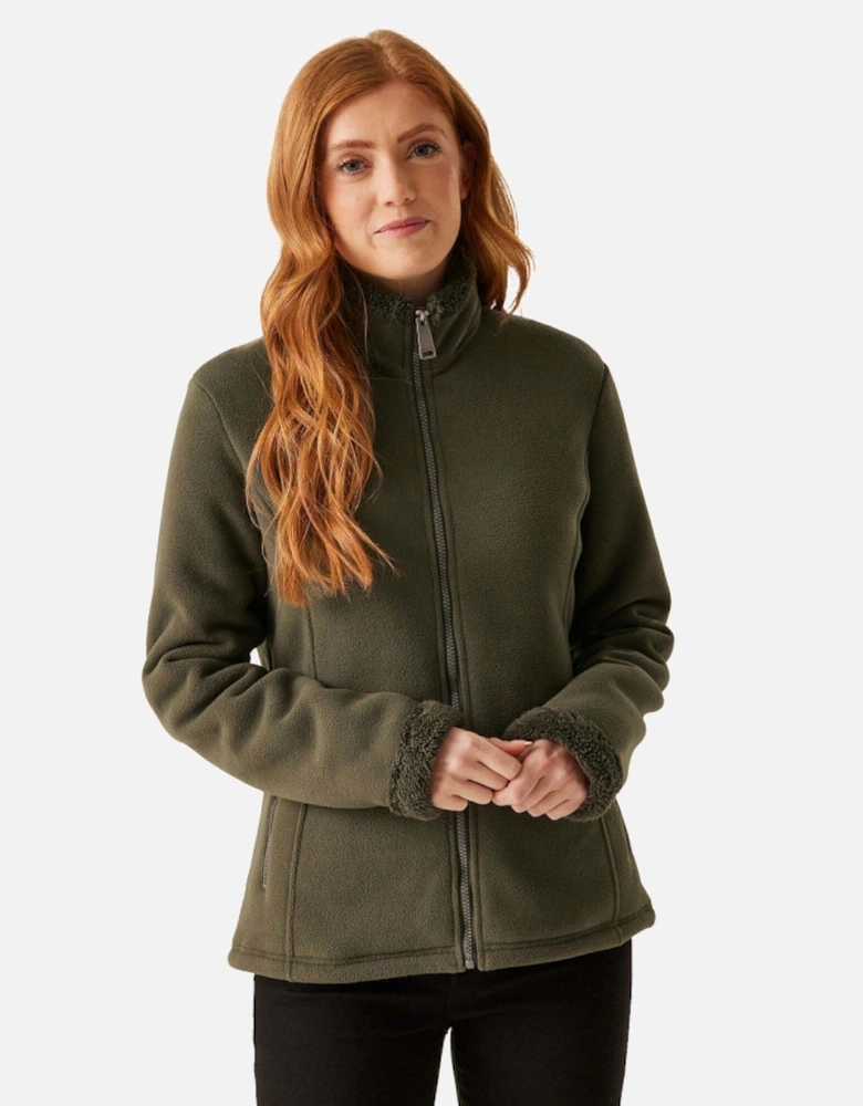 Womens Brandall Full Zip Heavyweight Fleece Jacket