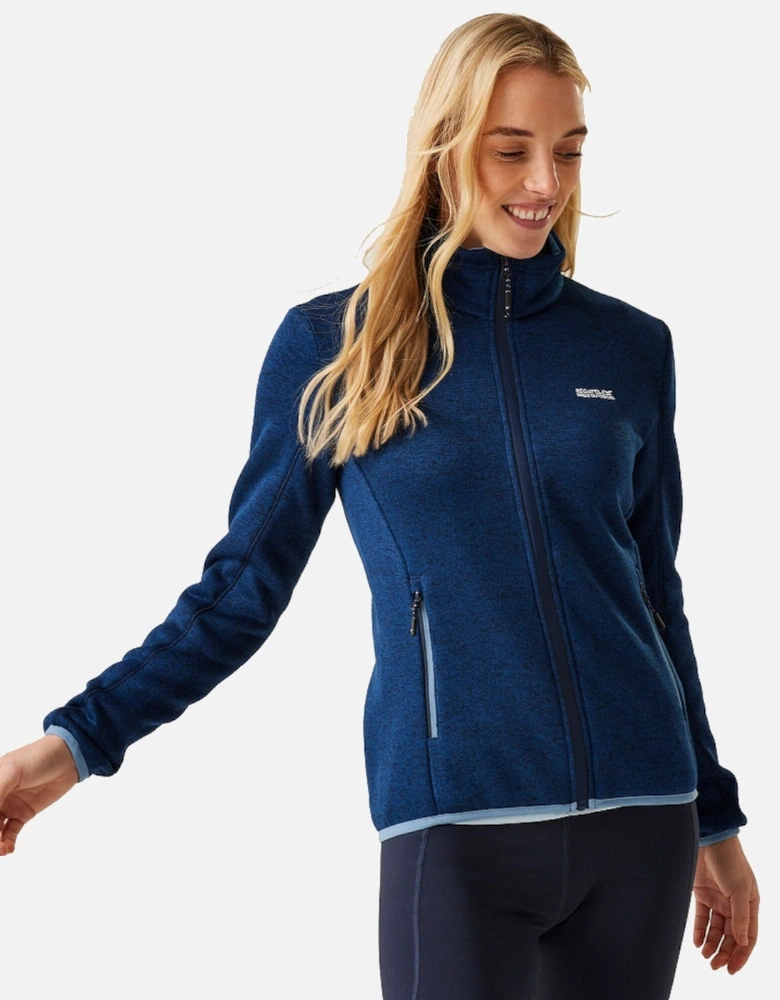 Womens Newhill Breathable Full Zip Fleece Jacket