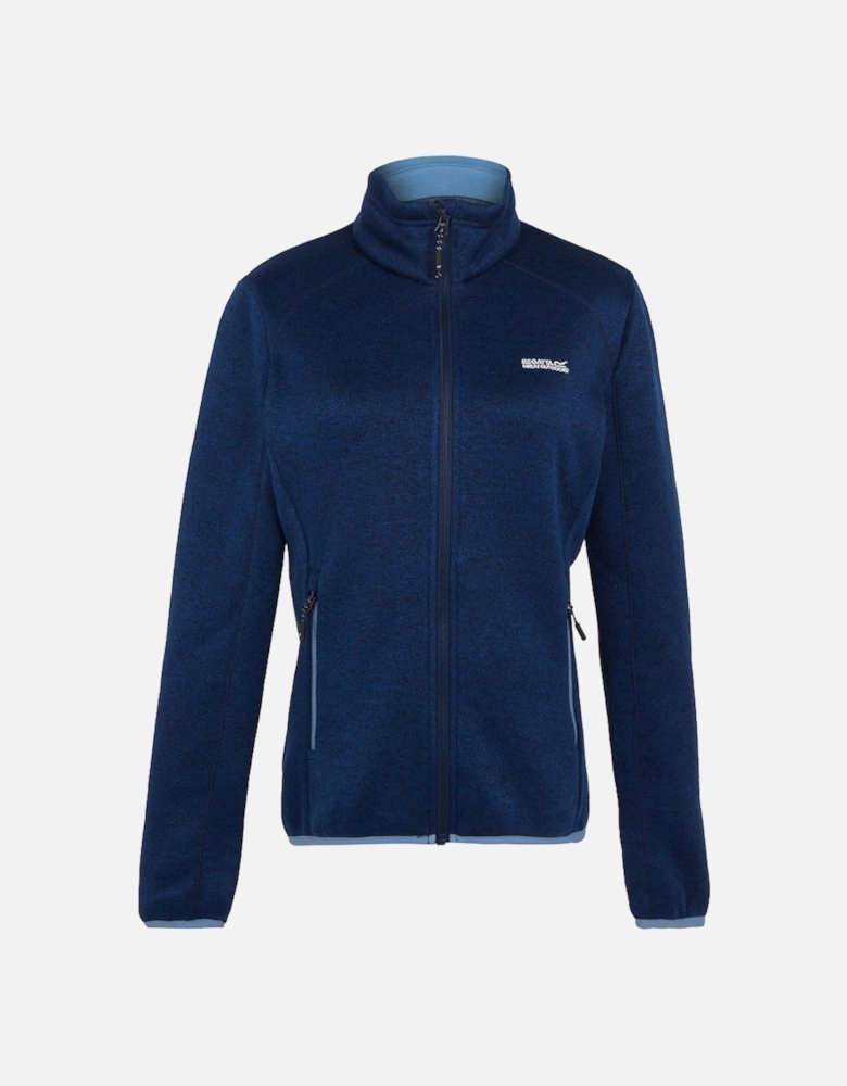 Womens Newhill Breathable Full Zip Fleece Jacket