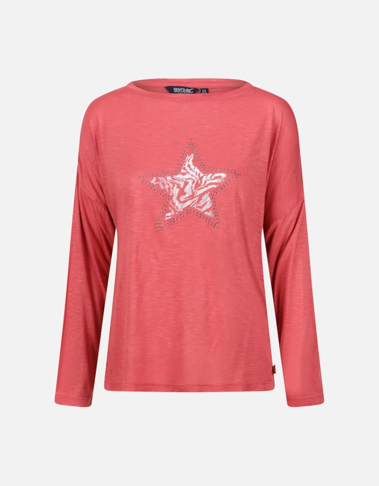 Womens Carlene Long Sleeve T Shirt Tee