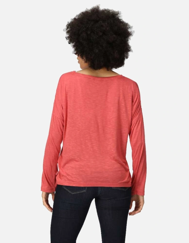 Womens Carlene Long Sleeve T Shirt Tee