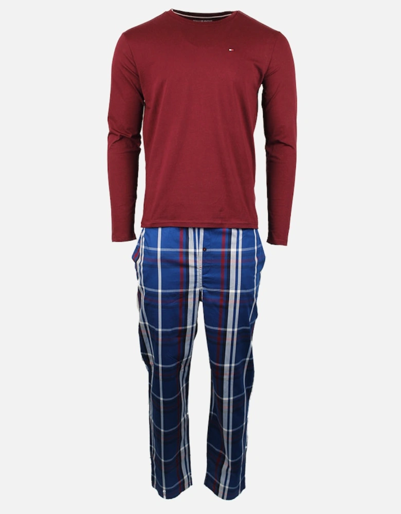 TH Original Plaid Pyjama Set, Red