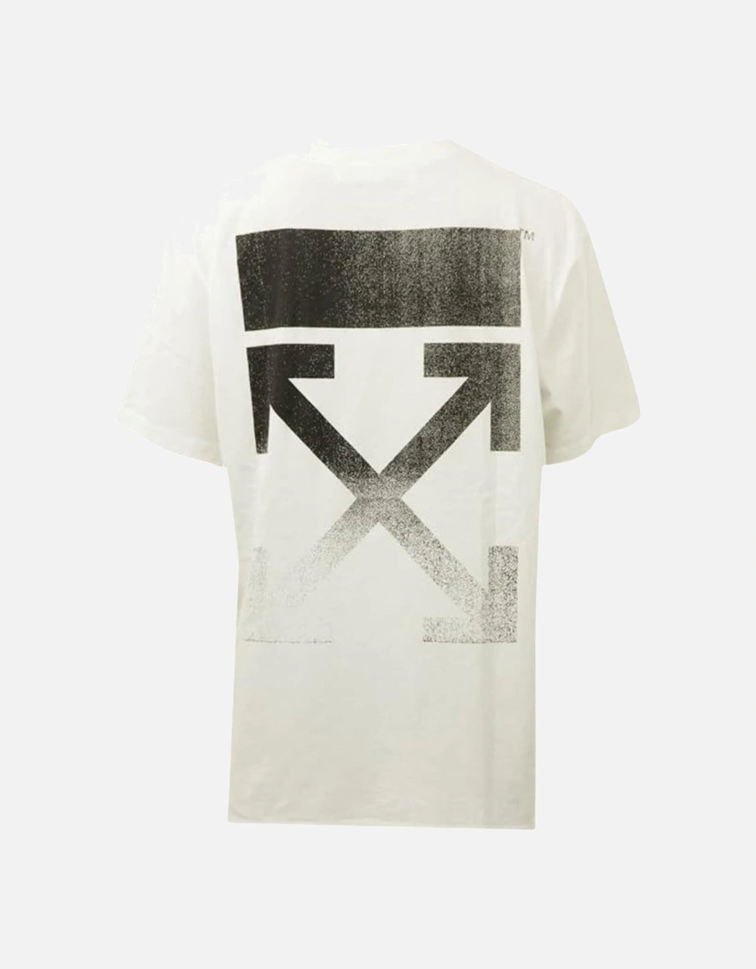 Off White Degrade Arrow Oversized Fit White T Shirt