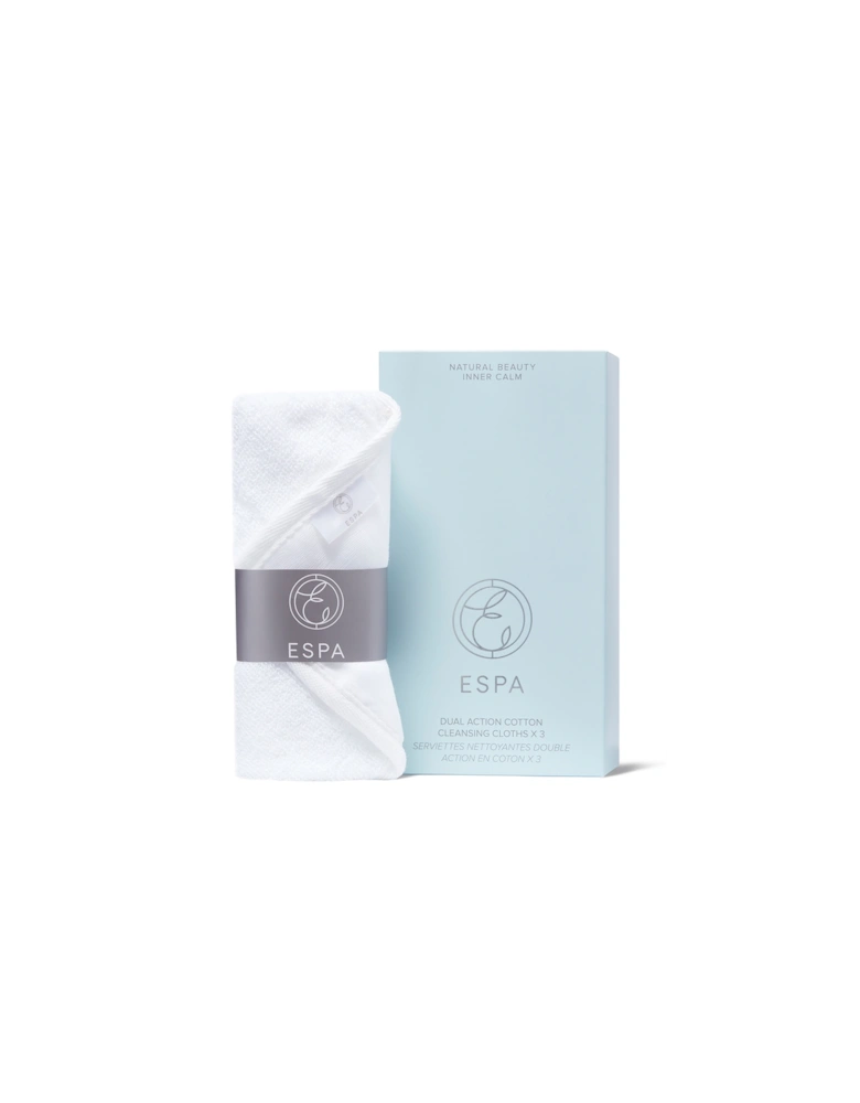 Dual Action Cotton Cleansing Cloths (Set of 3) - ESPA