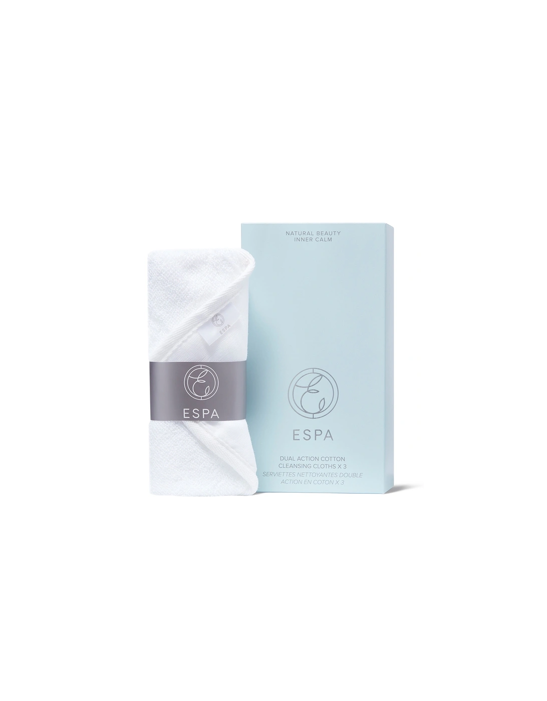 Dual Action Cotton Cleansing Cloths (Set of 3) - ESPA, 2 of 1