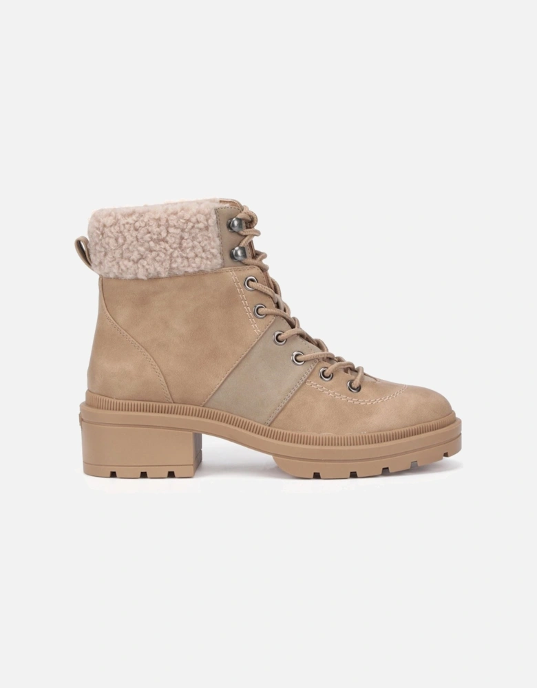 Icy Textile Women's Taupe Boots