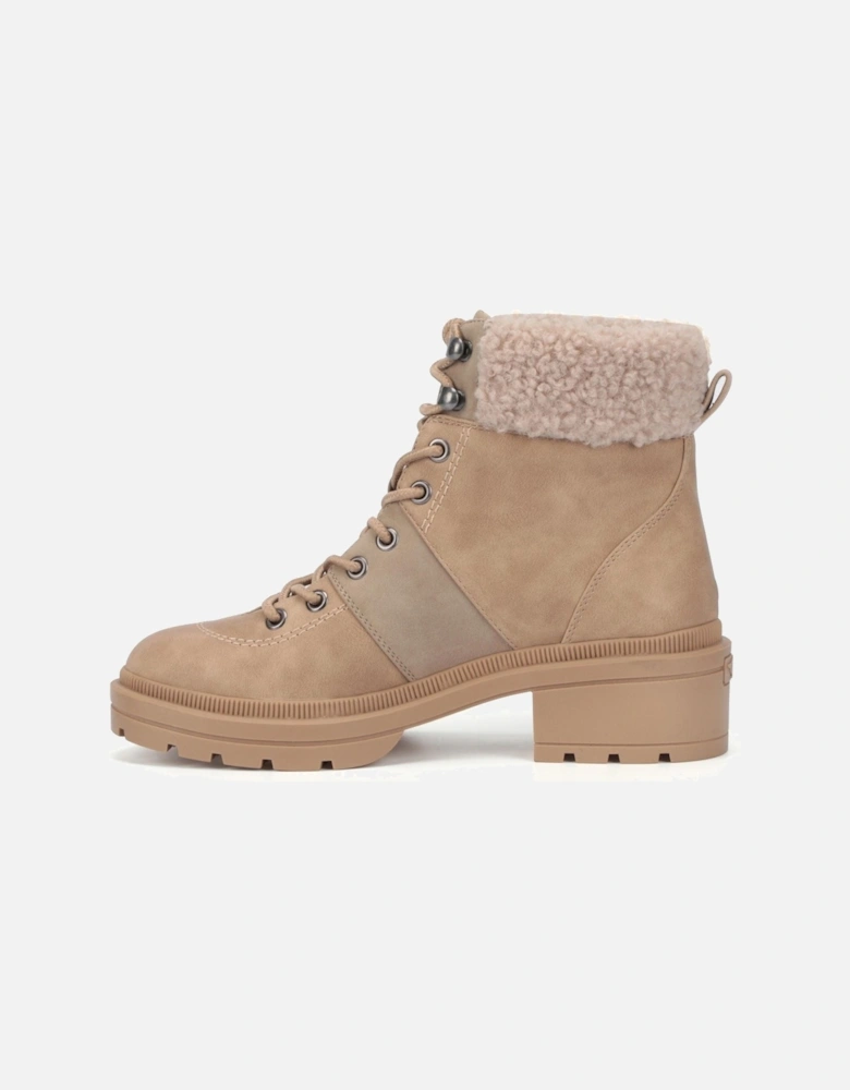 Icy Textile Women's Taupe Boots