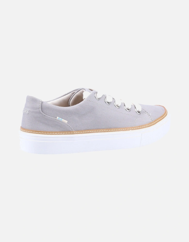 Alex 100% Cotton Women's Drizzle Grey Trainers