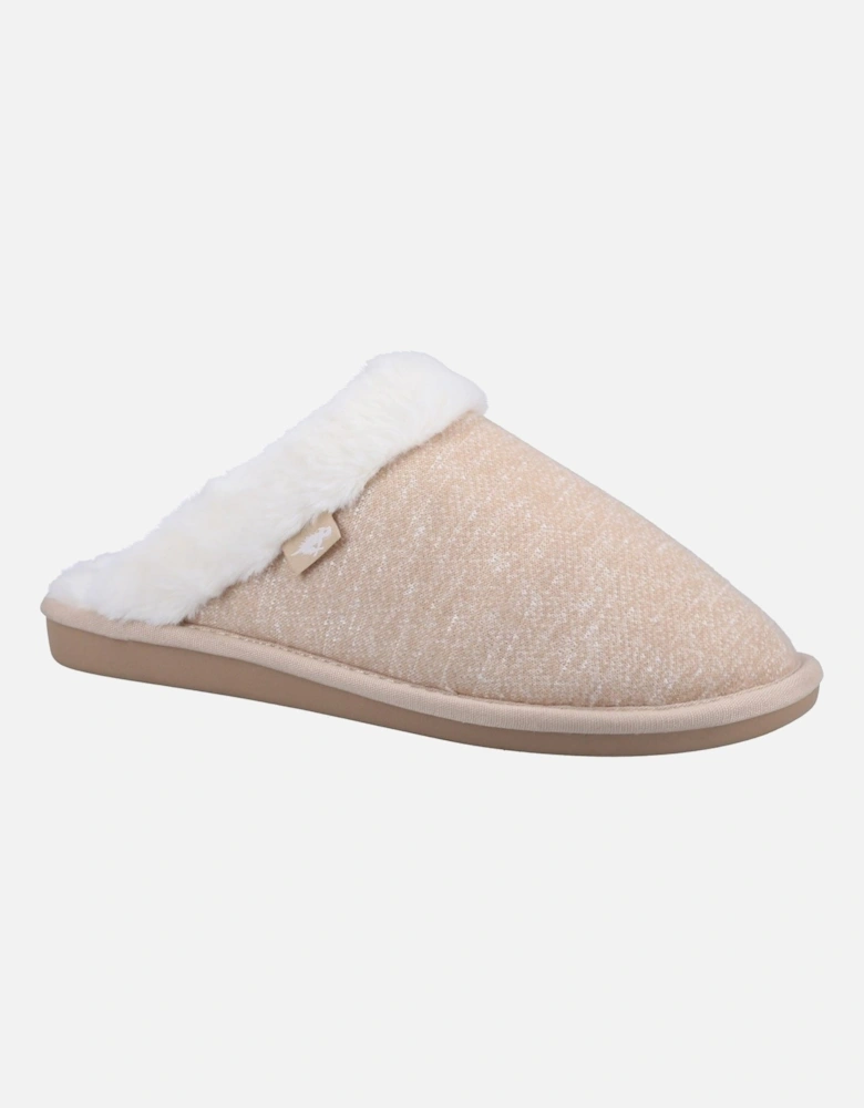 Rosie Skirball Jersey Cotton Women's Natural Slippers