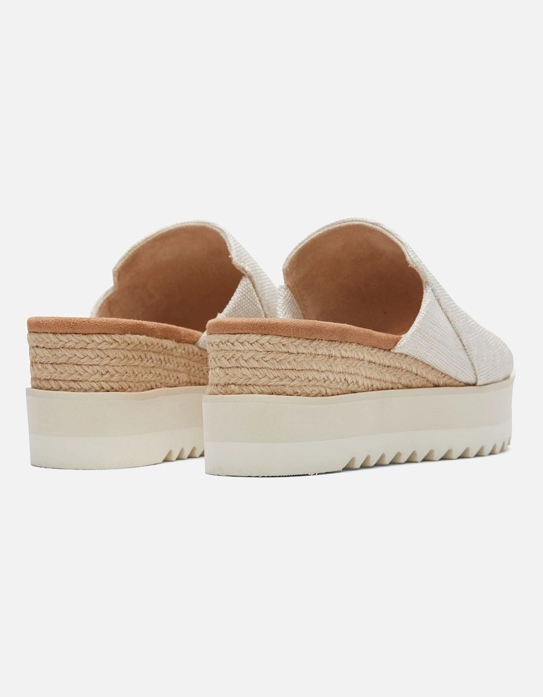 Diana Mule Nylon Women's Natural Wedges