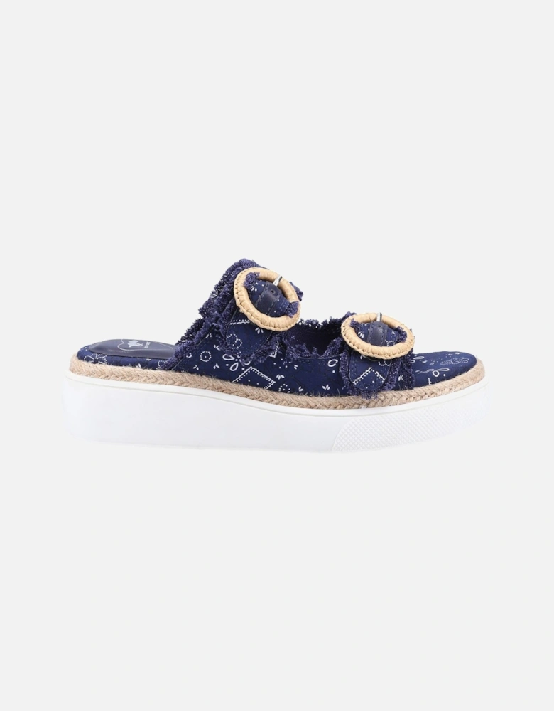 Favor Polyester Women's Navy Sandals