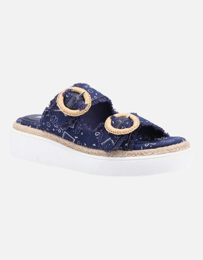 Favor Polyester Women's Navy Sandals