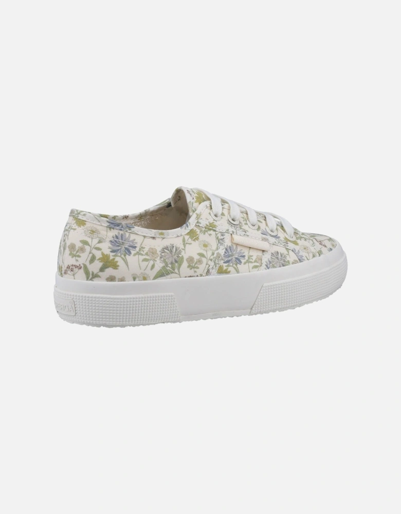 2750 Floral Print Cotton Women's White/Floral Print Trainers