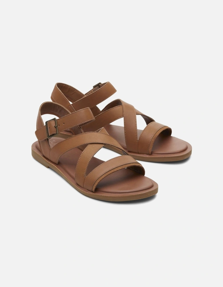 model Sloane Sandal Female in Tan