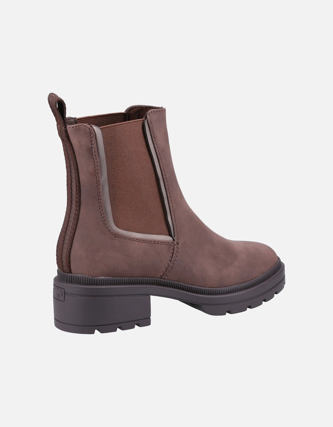 model Iggie Hawley Mid Boot Female in Dark Brown